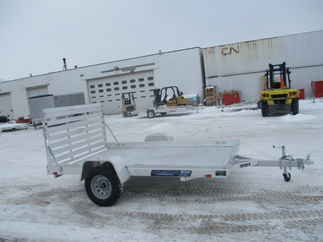 2019 Aluma 78x10  Aluminum Single Axle Utility 7810ES