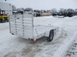 2019 Aluma 78x10  Aluminum Single Axle Utility 7810ES
