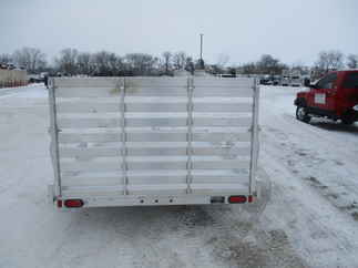2019 Aluma 78x10  Aluminum Single Axle Utility 7810ES