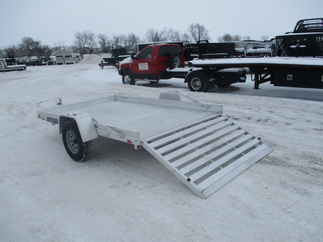 2019 Aluma 78x10  Aluminum Single Axle Utility 7810ES