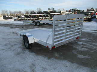 2019 Aluma 78x12  Aluminum Single Axle Utility 7812ES