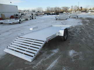 2019 Aluma 78x12  Aluminum Single Axle Utility 7812ES