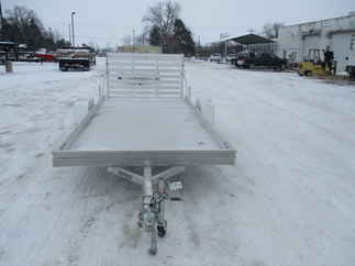 2019 Aluma 78x14  Aluminum Single Axle Utility 7814ES