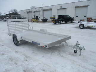 2019 Aluma 78x14  Aluminum Single Axle Utility 7814ES