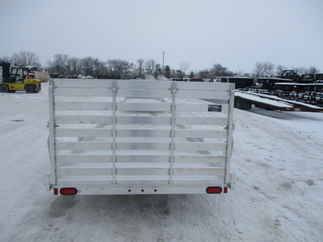 2019 Aluma 78x14  Aluminum Single Axle Utility 7814ES
