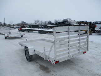 2019 Aluma 78x14  Aluminum Single Axle Utility 7814ES