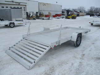 2019 Aluma 78x14  Aluminum Single Axle Utility 7814ES