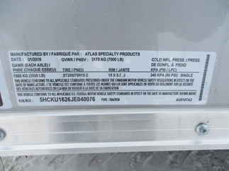 2018 Atlas 8x16  Enclosed Cargo AU816TA2-R