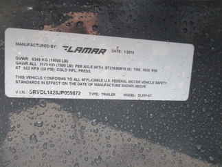 2018 Lamar 83x14  Dump DL831427.2
