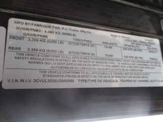 2018 PJ 83x20 UL Utility ULP2052ESPKC-DR05