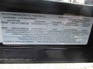 2018 PJ 83x18 C4 Car Hauler C421832CS2K