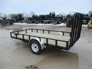 2018 PJ 72x12 U2 Single Axle Utility U221231DSGK