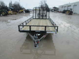 2018 PJ Trailer 72x14 U2 Single Axle Utility U221431DSGK