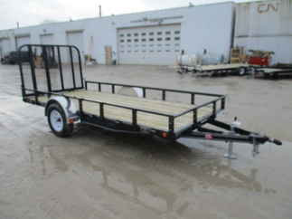 2018 PJ Trailer 72x14 U2 Single Axle Utility U221431DSGK