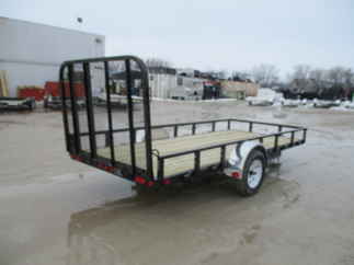 2018 PJ Trailer 72x14 U2 Single Axle Utility U221431DSGK