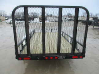 2018 PJ Trailer 72x14 U2 Single Axle Utility U221431DSGK