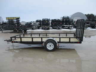 2018 PJ Trailer 72x14 U2 Single Axle Utility U221431DSGK