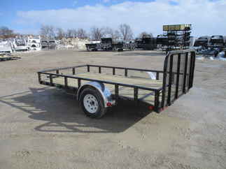 2018 PJ 77x12 U7 Single Axle Utility U721231DSYK