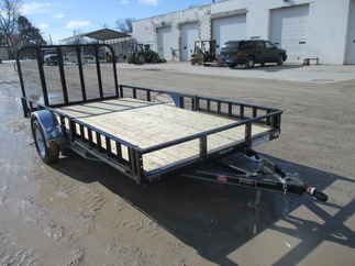 2018 PJ Trailer 83x14 U8 Single Axle Utility U821431DSBKA