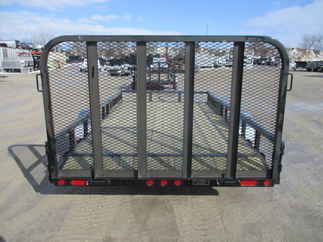 2018 PJ Trailer 83x14 U8 Single Axle Utility U821431DSBKA