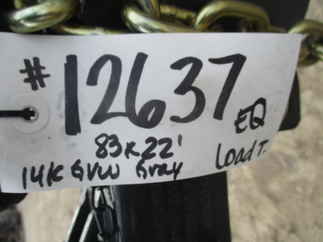 2018 Load Trail 83x22  Equipment CH8322072