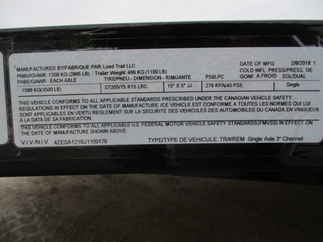 2018 Load Trail 77x12  Single Axle Utility SE7712031