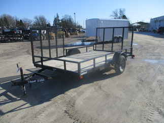 2015 Teske 77x12  Single Axle Utility U61215ALBWFB1