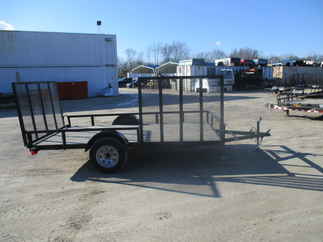 2015 Teske 77x12  Single Axle Utility U61215ALBWFB1