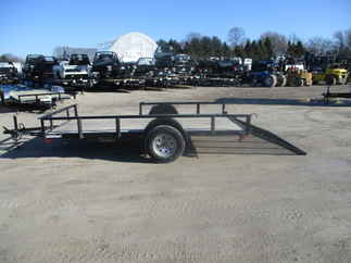 2015 Teske 77x12  Single Axle Utility U61215ALBWFB1
