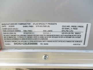 2018 Atlas 6x12  Enclosed Cargo AU612TA2