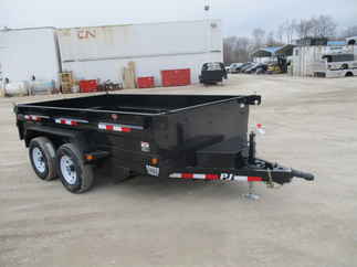 2018 PJ Trailer 78x12 D2 Dump D2A1252BSSKBR