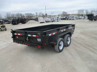 2018 PJ Trailer 78x12 D2 Dump D2A1252BSSKBR