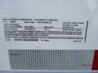 2018 Atlas 8.5x16  Enclosed Cargo AC8516TA5-R