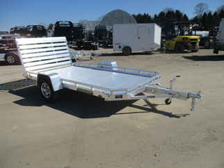 2019 Aluma 77x12  Aluminum Single Axle Utility 7712H
