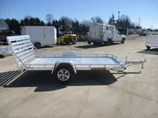 2019 Aluma 77x12  Aluminum Single Axle Utility 7712H