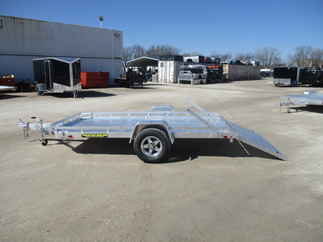2019 Aluma 77x12  Aluminum Single Axle Utility 7712H