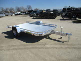 2019 Aluma 77x12  Aluminum Single Axle Utility 7712HTILT