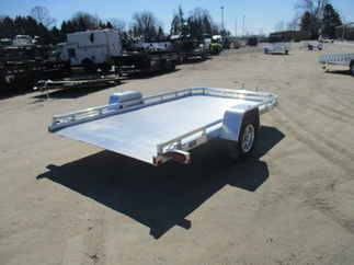 2019 Aluma 77x12  Aluminum Single Axle Utility 7712HTILT
