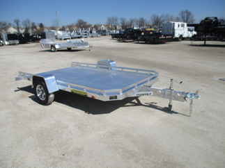 2019 Aluma 77x12  Aluminum Single Axle Utility 7712HTILT