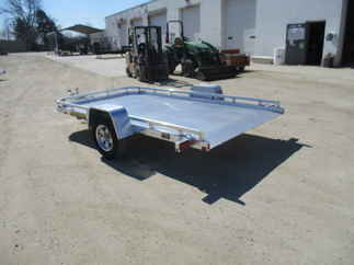 2019 Aluma 77x12  Aluminum Single Axle Utility 7712HTILT