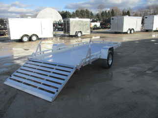 2019 Aluma 78x14  Aluminum Single Axle Utility 7814ST