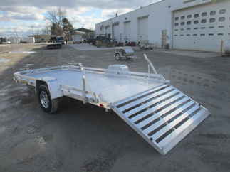 2019 Aluma 78x14  Aluminum Single Axle Utility 7814ST