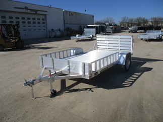 2019 Aluma 81x12  Aluminum Single Axle Utility 8112BT