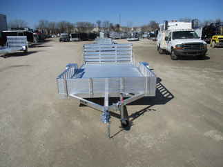 2019 Aluma 81x12  Aluminum Single Axle Utility 8112BT