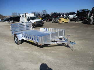 2019 Aluma 81x12  Aluminum Single Axle Utility 8112BT