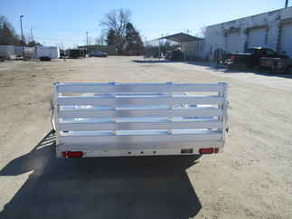 2019 Aluma 81x12  Aluminum Single Axle Utility 8112BT