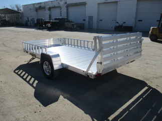 2019 Aluma 81x12  Aluminum Single Axle Utility 8112BT
