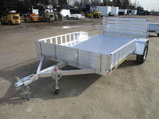 2019 Aluma 81x12  Aluminum Single Axle Utility 8112BT