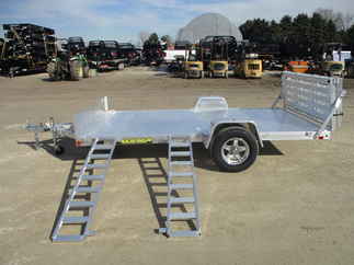2019 Aluma 81x12  Aluminum Single Axle Utility 8112BT