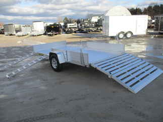 2019 Aluma 81x12.75  Aluminum Single Axle Utility 8113SR